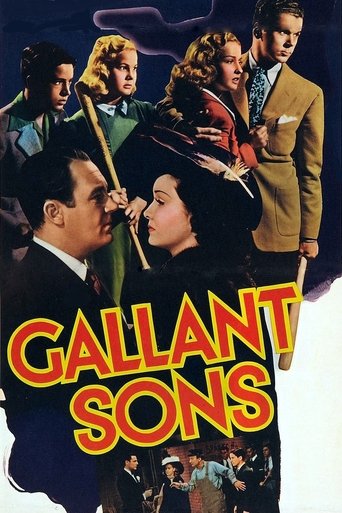 Watch Gallant Sons 1940 poster