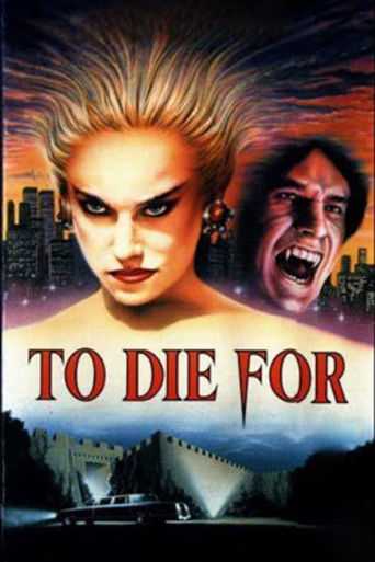 Watch To Die For 1988 poster