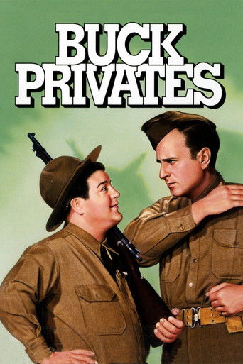 Watch Buck Privates 1941 poster