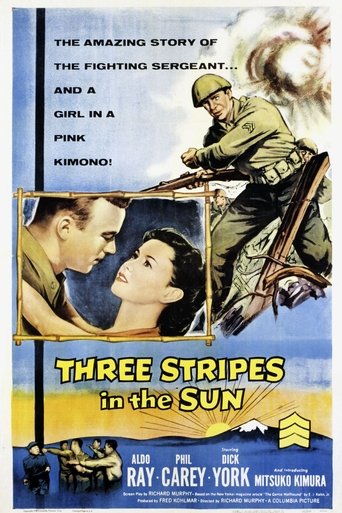 Watch Three Stripes in the Sun 1955 poster