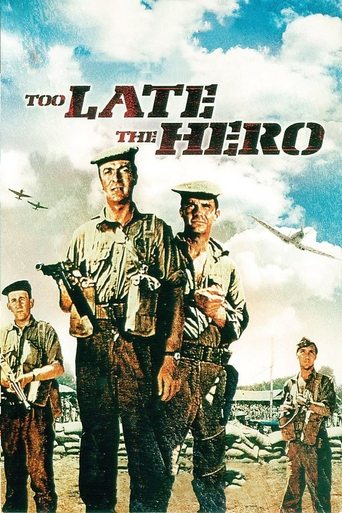 Watch Too Late the Hero 1970 poster