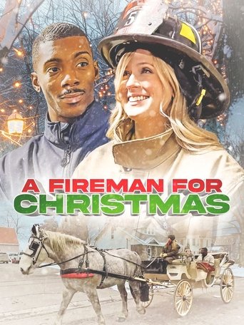 Watch A Fireman for Christmas 2024 poster