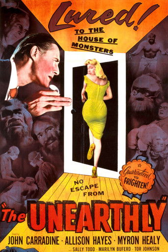 Watch The Unearthly 1957 poster
