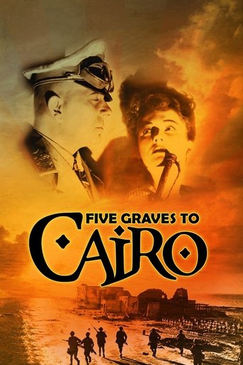 Watch Five Graves to Cairo 1943 poster