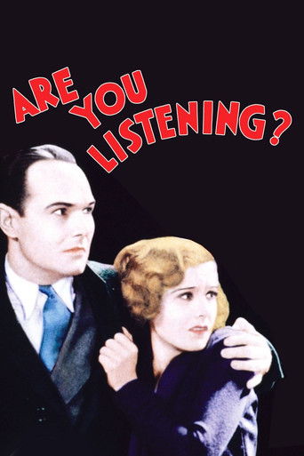 Watch Are You Listening? 1932 poster