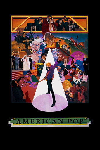 Watch American Pop 1981 poster