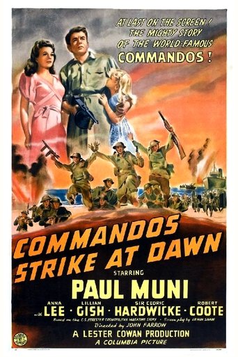 Watch Commandos Strike at Dawn 1942 poster