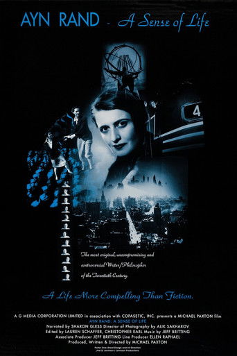 Watch Ayn Rand: A Sense of Life 1998 poster