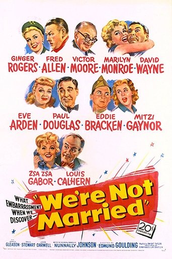 Watch We're Not Married! 1952 poster