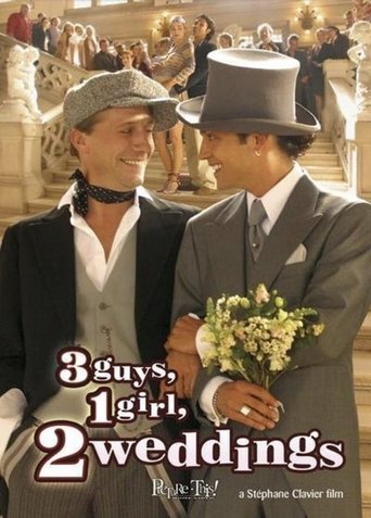 Watch 3 Guys, 1 Girl, 2 Weddings 2004 poster