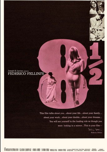 Watch 8½ 1963 poster