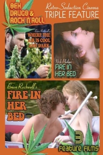 Watch Fire in Her Bed! 1972 poster
