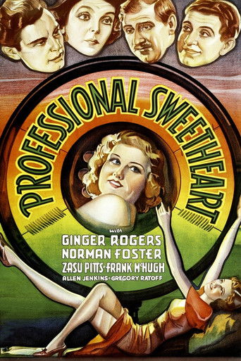 Watch Professional Sweetheart 1933 poster
