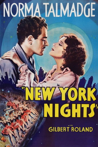 Watch New York Nights 1929 poster