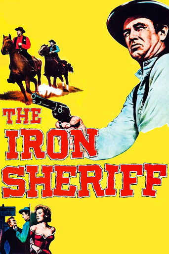 Watch The Iron Sheriff 1957 poster