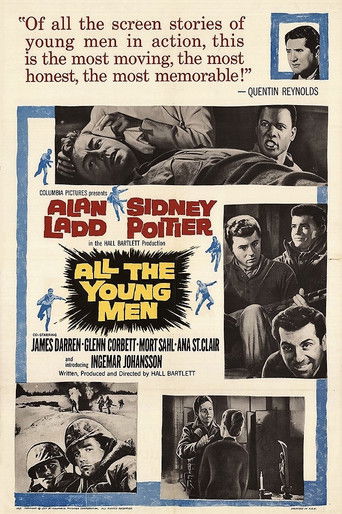 Watch All the Young Men 1960 poster