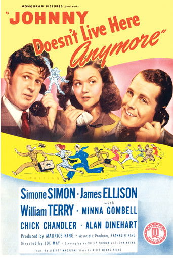 Watch Johnny Doesn't Live Here Anymore 1944 poster