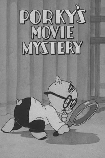 Watch Porky's Movie Mystery 1939 poster