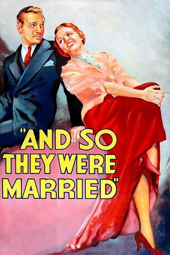 Watch And So They Were Married 1936 poster