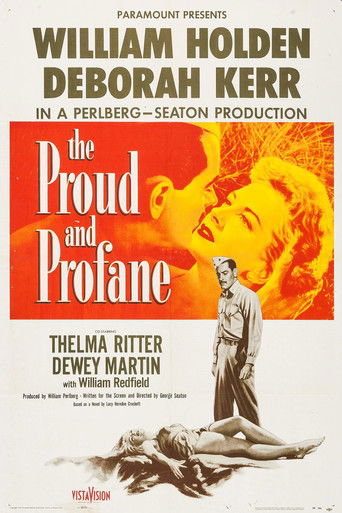 Watch The Proud and Profane 1956 poster