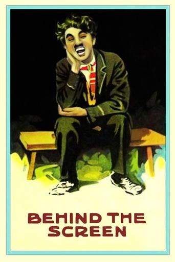 Watch Behind the Screen 1916 poster