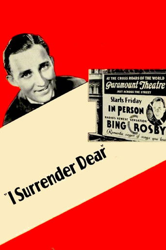 Watch I Surrender Dear 1931 poster