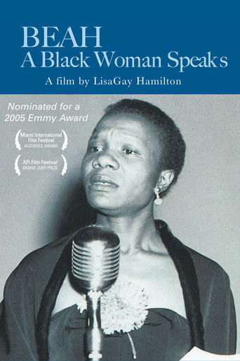 Watch Beah: A Black Woman Speaks 2004 poster