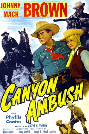 Watch Canyon Ambush 1952 poster