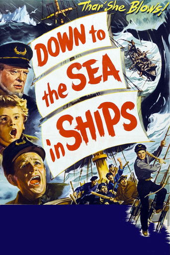 Watch Down to the Sea in Ships 1949 poster