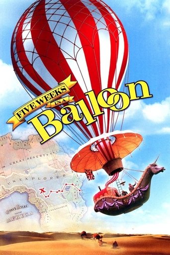 Watch Five Weeks in a Balloon 1962 poster