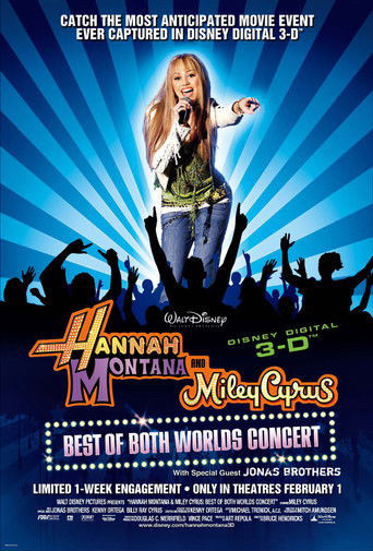 Watch Hannah Montana & Miley Cyrus: Best of Both Worlds Concert 2008 poster