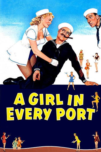 Watch A Girl in Every Port 1952 poster