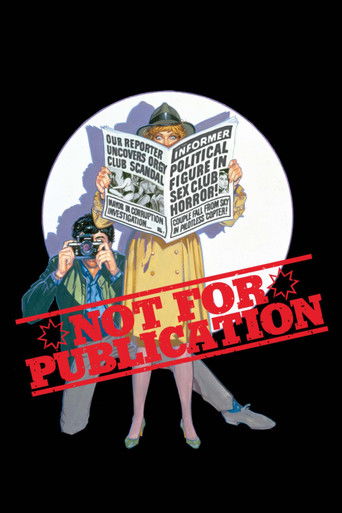 Watch Not for Publication 1984 poster