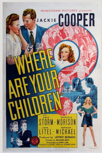 Watch Where Are Your Children? 1943 poster