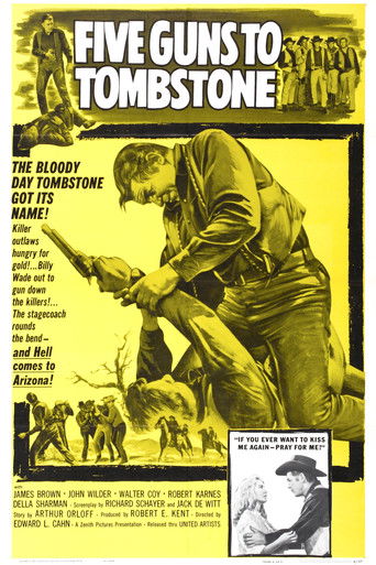 Watch Five Guns to Tombstone 1961 poster