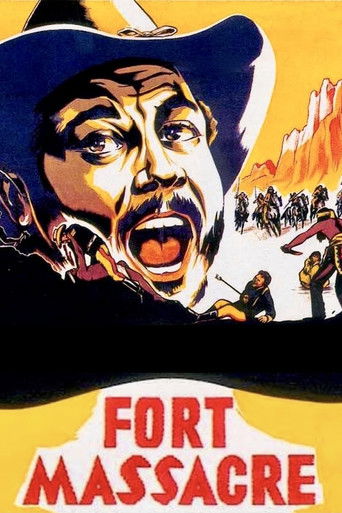 Watch Fort Massacre 1958 poster