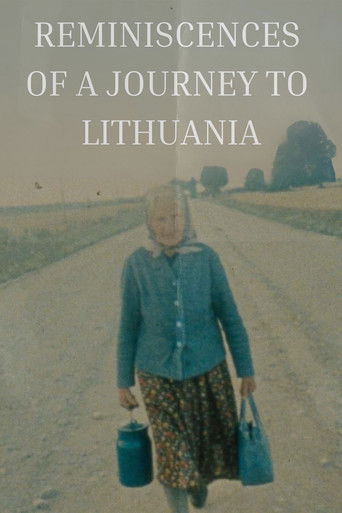 Watch Reminiscences of a Journey to Lithuania 1996 poster