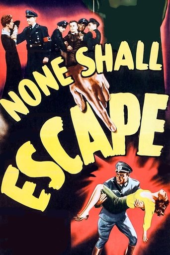 Watch None Shall Escape 1944 poster