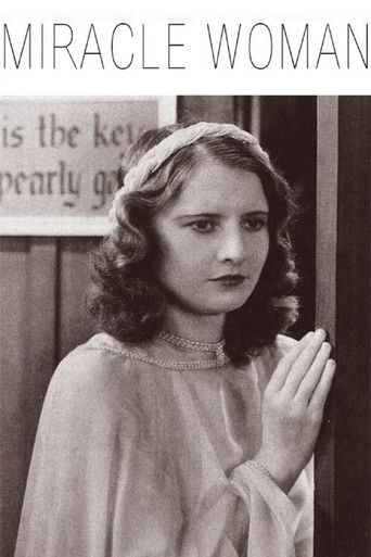 Watch The Miracle Woman 1931 poster