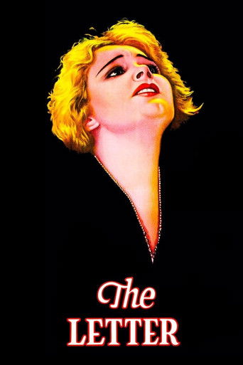 Watch The Letter 1929 poster