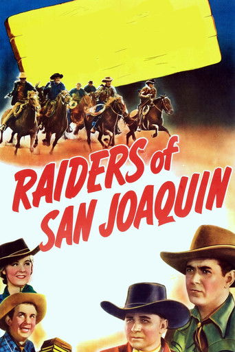Watch Raiders of San Joaquin 1943 poster