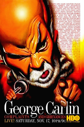 Watch George Carlin: Complaints & Grievances 2001 poster