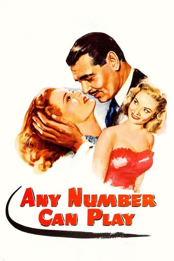 Watch Any Number Can Play 1949 poster