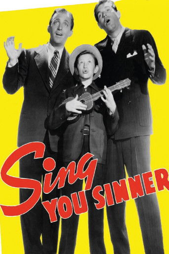 Watch Sing, You Sinners 1938 poster