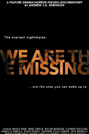 Watch We Are The Missing 2020 poster