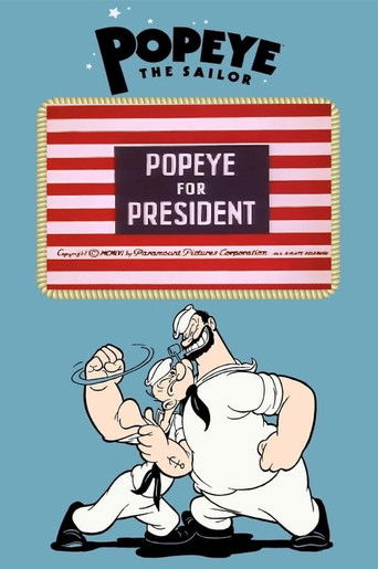 Watch Popeye for President 1956 poster