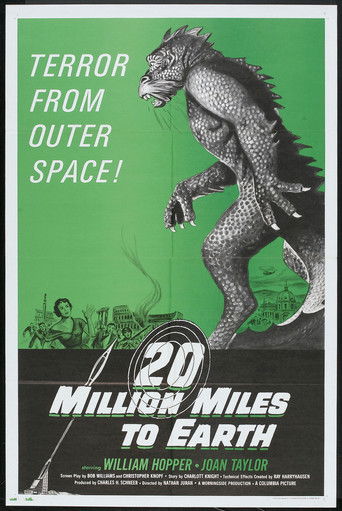 Watch 20 Million Miles to Earth 1957 poster