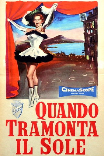 Watch Sunset in Naples 1956 poster