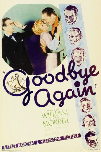 Watch Goodbye Again 1933 poster