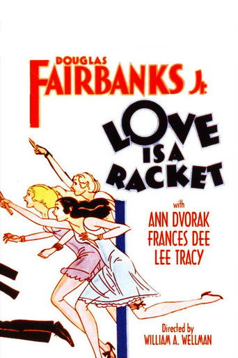 Watch Love Is a Racket 1932 poster